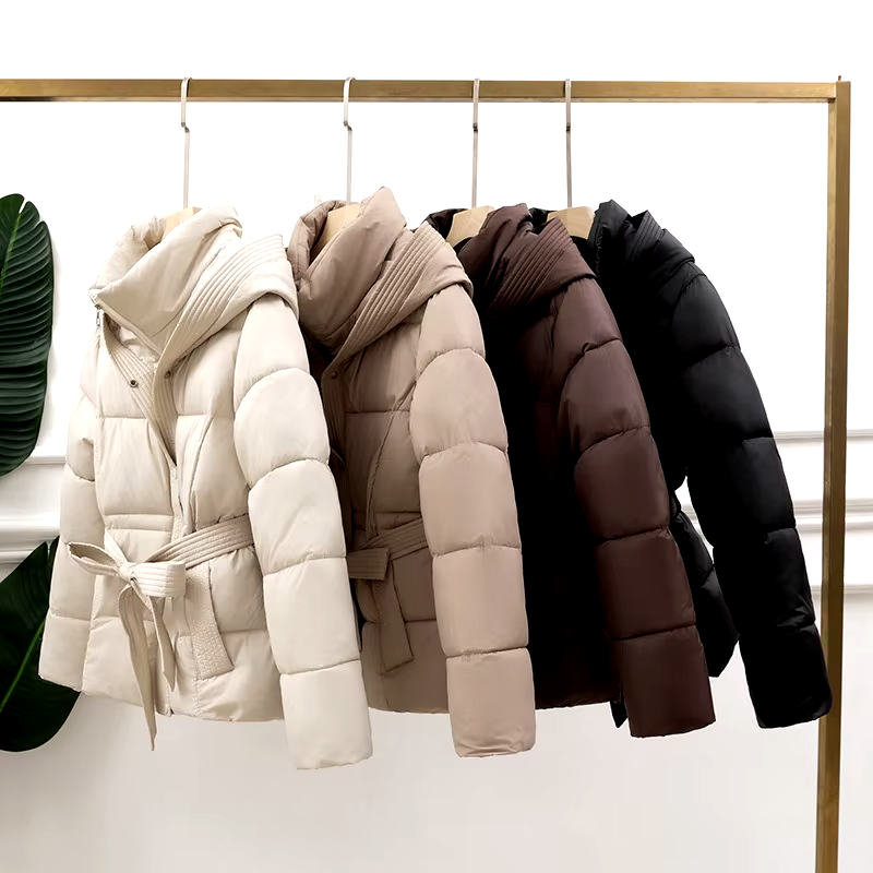 Maison Salvara™ | Belted Puffer Parka