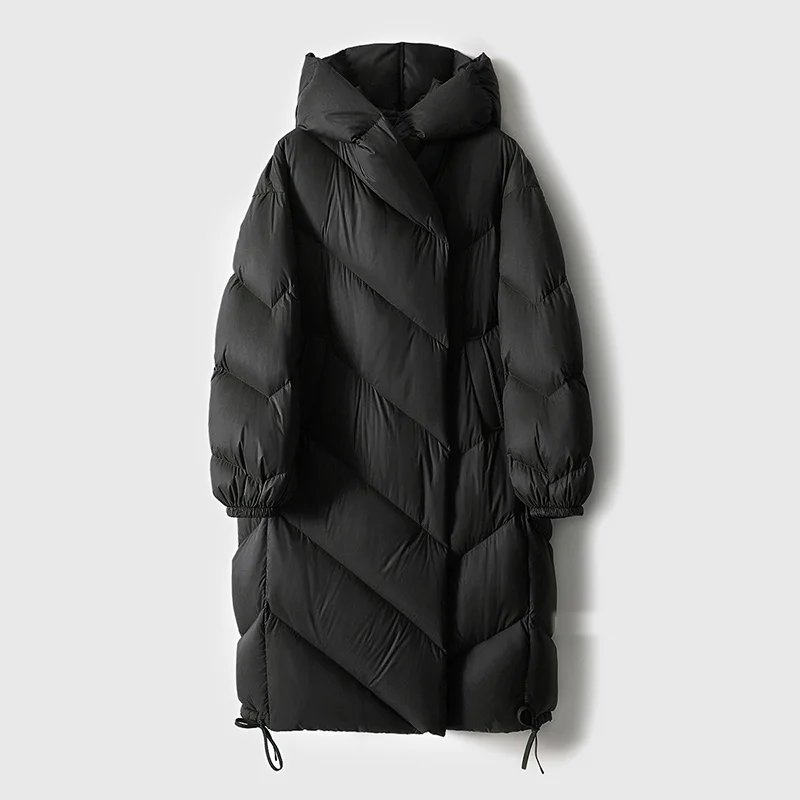 Maison Salvara™ | Mystique Down Long Puffer Jacket