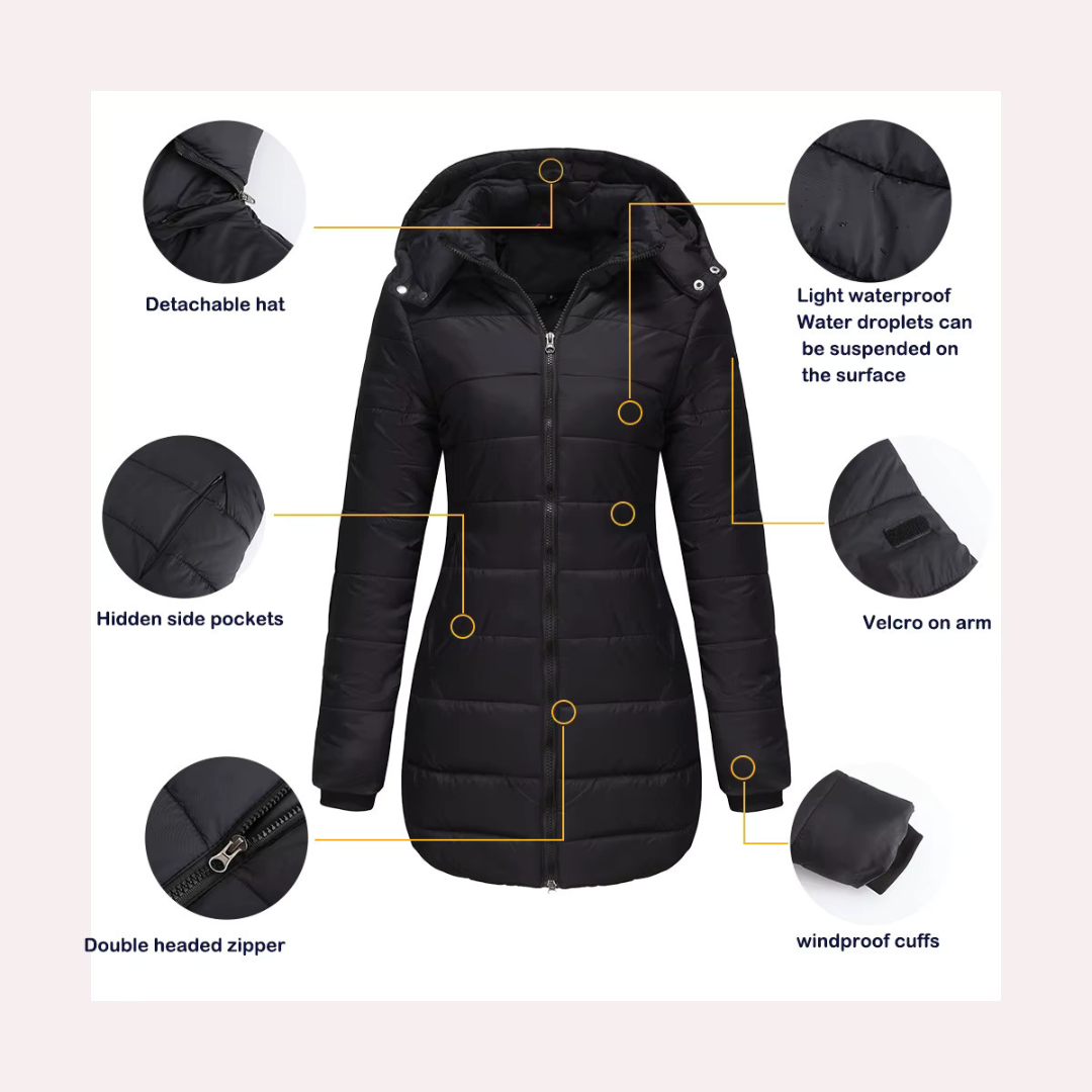 Melissa | Insulated Hooded Coat