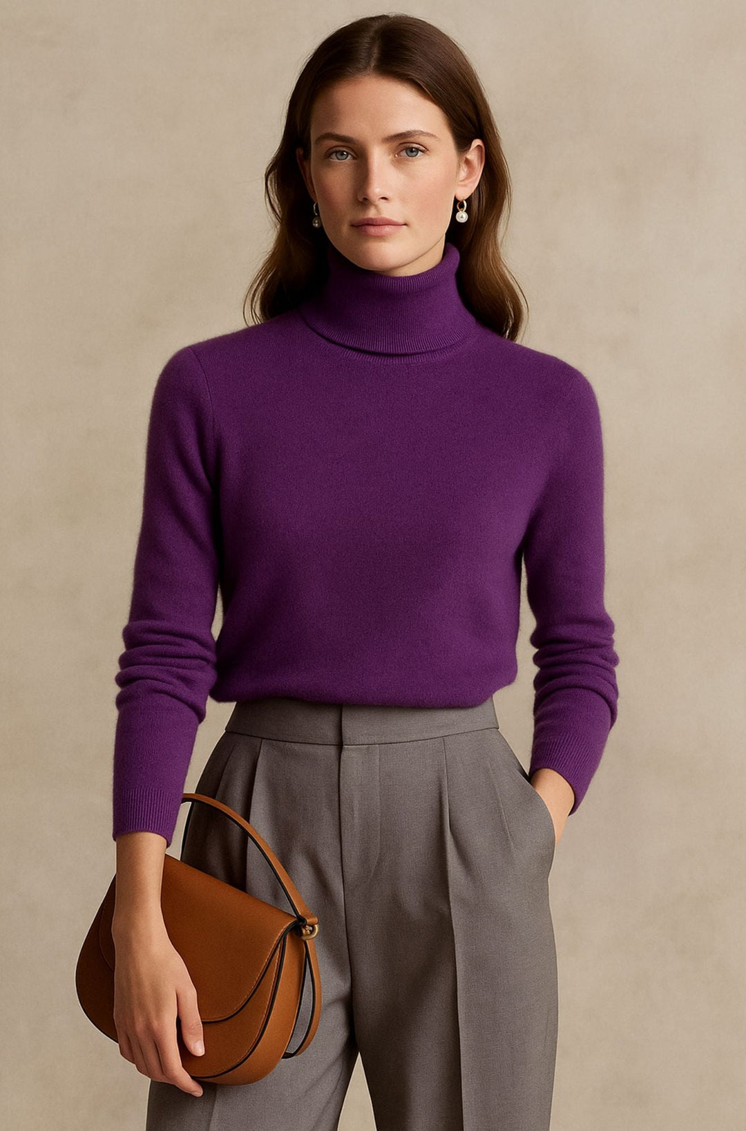 Cashmere Turtleneck Sweater