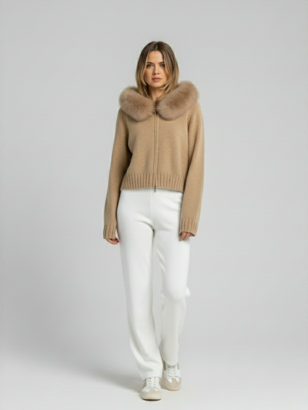 Maison Salvara™ | Faux Fur Cardigan