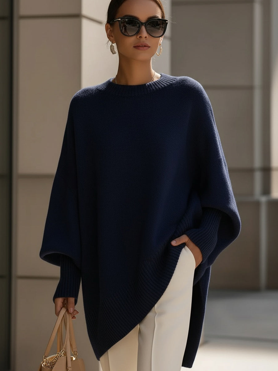 The Emilia Grace Knit Poncho