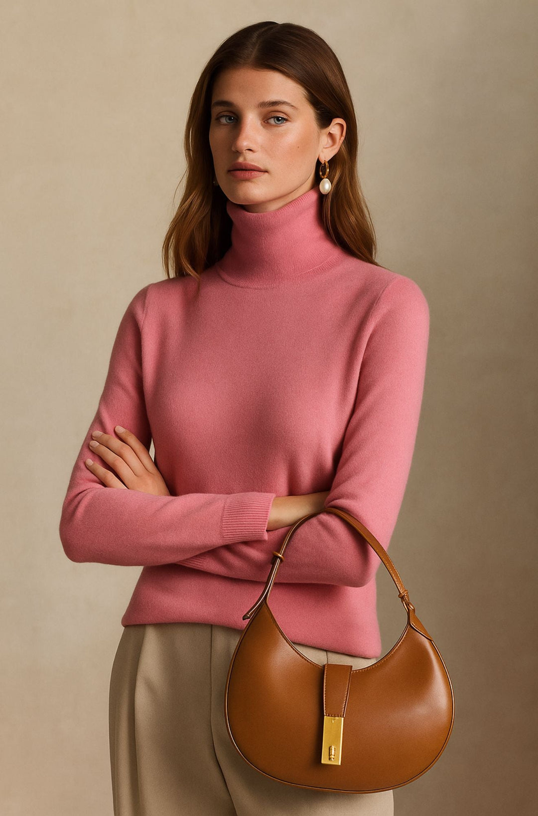 Cashmere Turtleneck Sweater