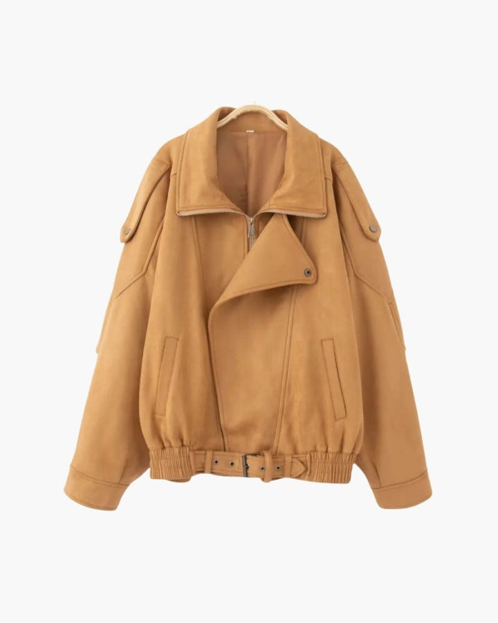 Maison Salvara™ | Vintage Suede Flow Jacket