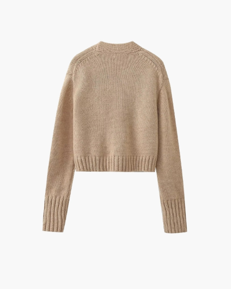 Maison Salvara™ | Soft Knit Pocket Cardigan