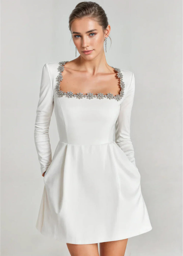 Maison Salvara | Velvet Mini Dress