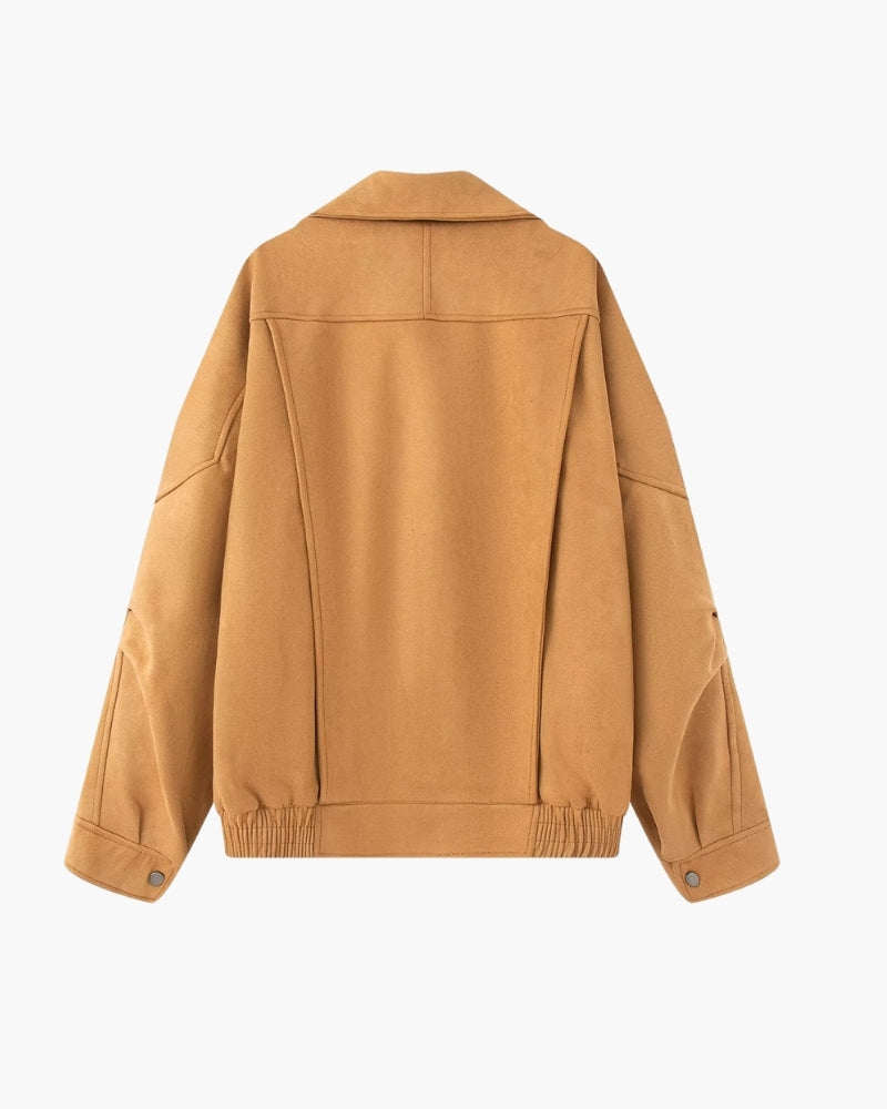 Maison Salvara™ | Vintage Suede Flow Jacket