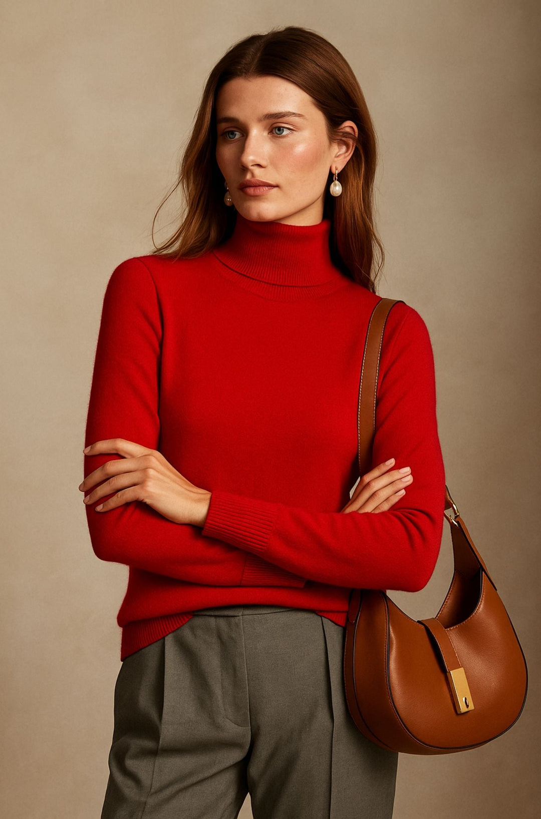 Cashmere Turtleneck Sweater