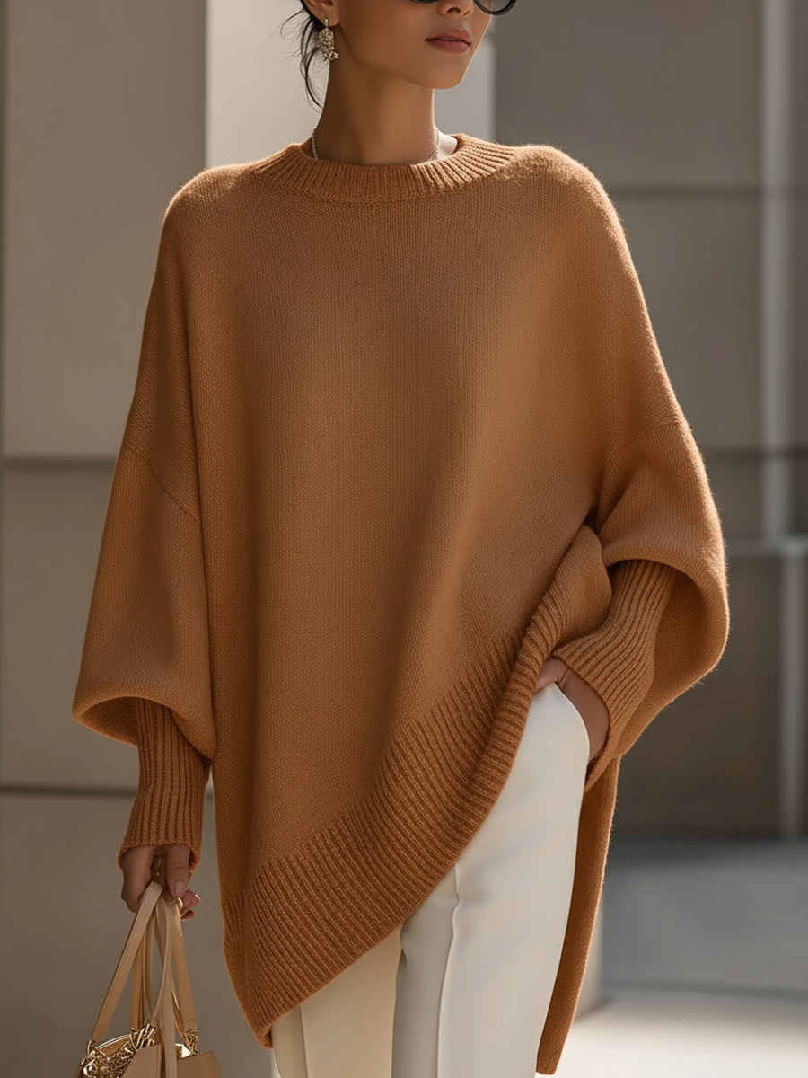 The Emilia Grace Knit Poncho