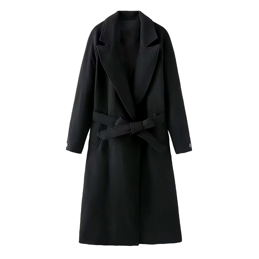 Maison Salvara™ | Belted Wool Coat