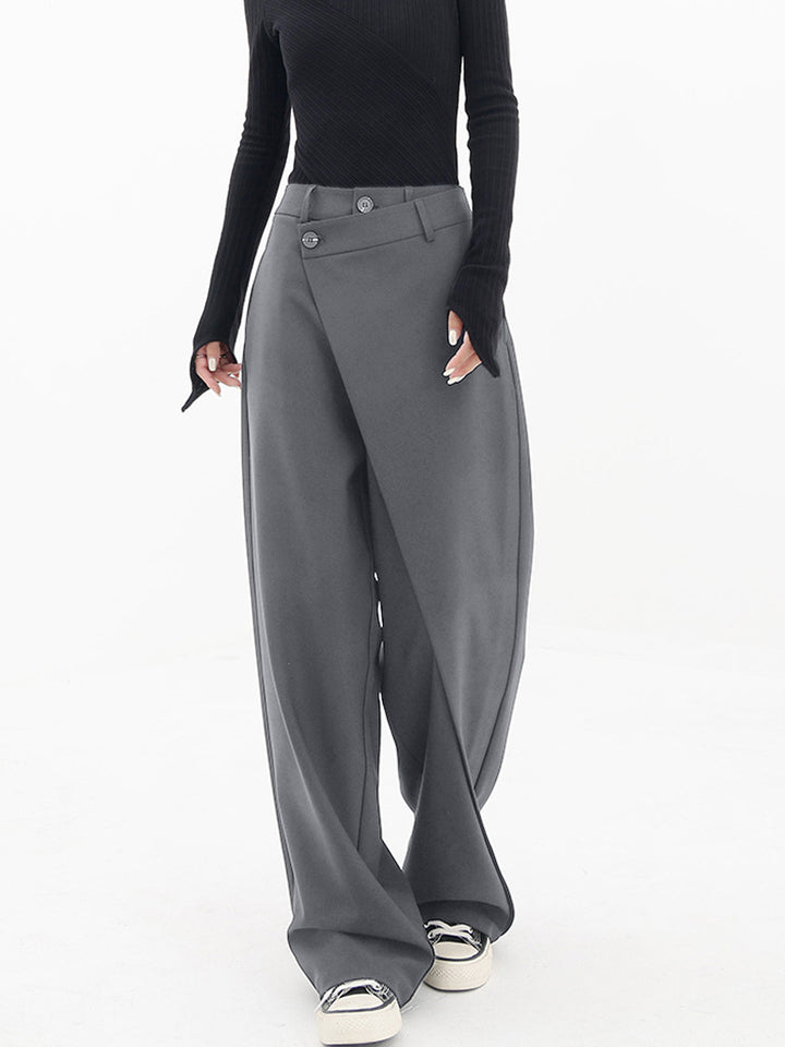 Maison Salvara™ | Asymmetrical Baggy Wide Leg Pants