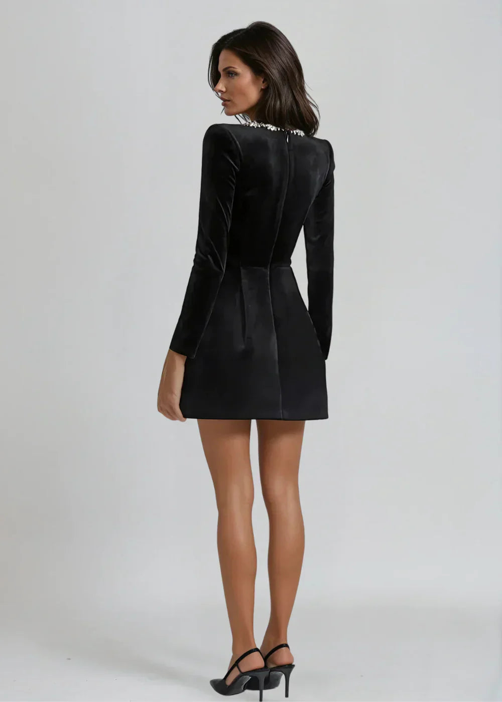 Maison Salvara | Velvet Mini Dress