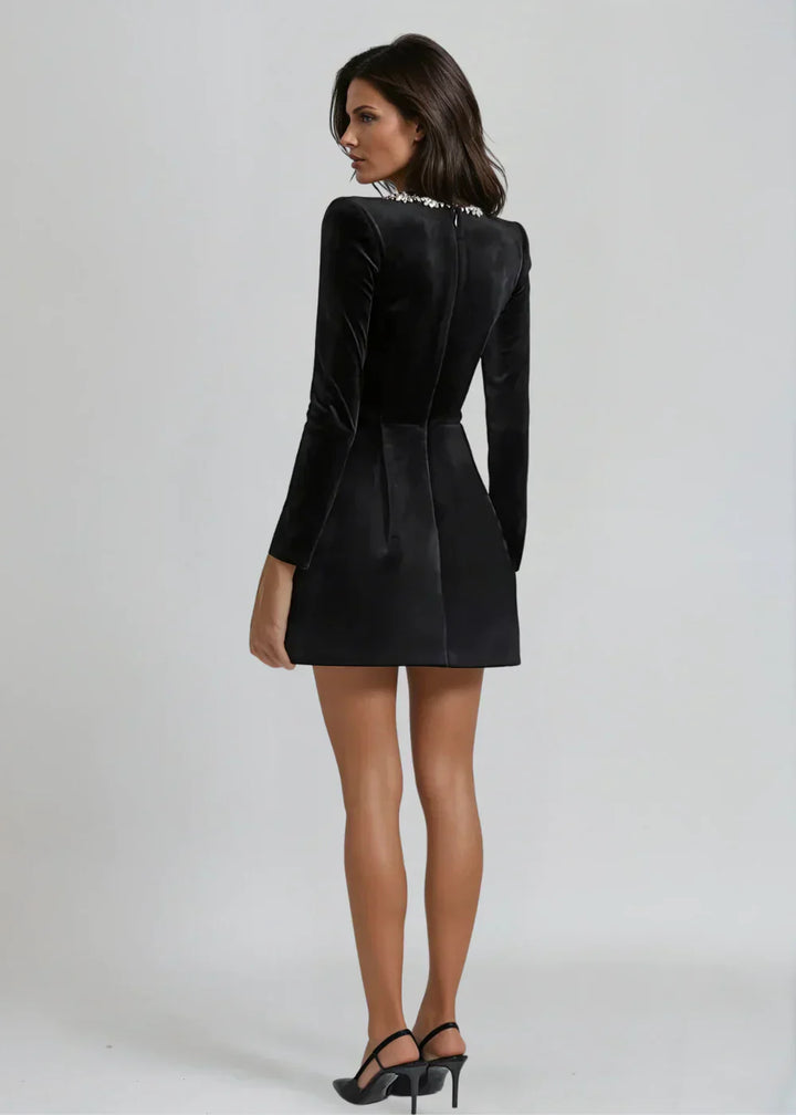 Maison Salvara | Velvet Mini Dress