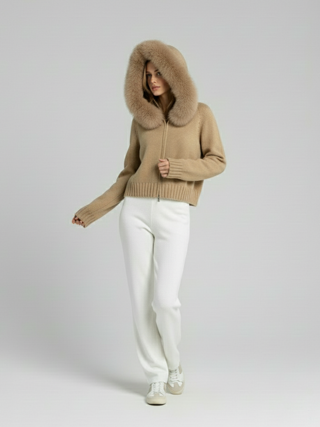 Maison Salvara™ | Faux Fur Cardigan