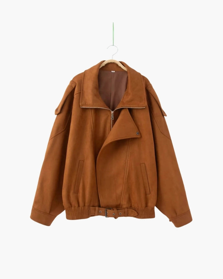 Maison Salvara™ | Vintage Suede Flow Jacket