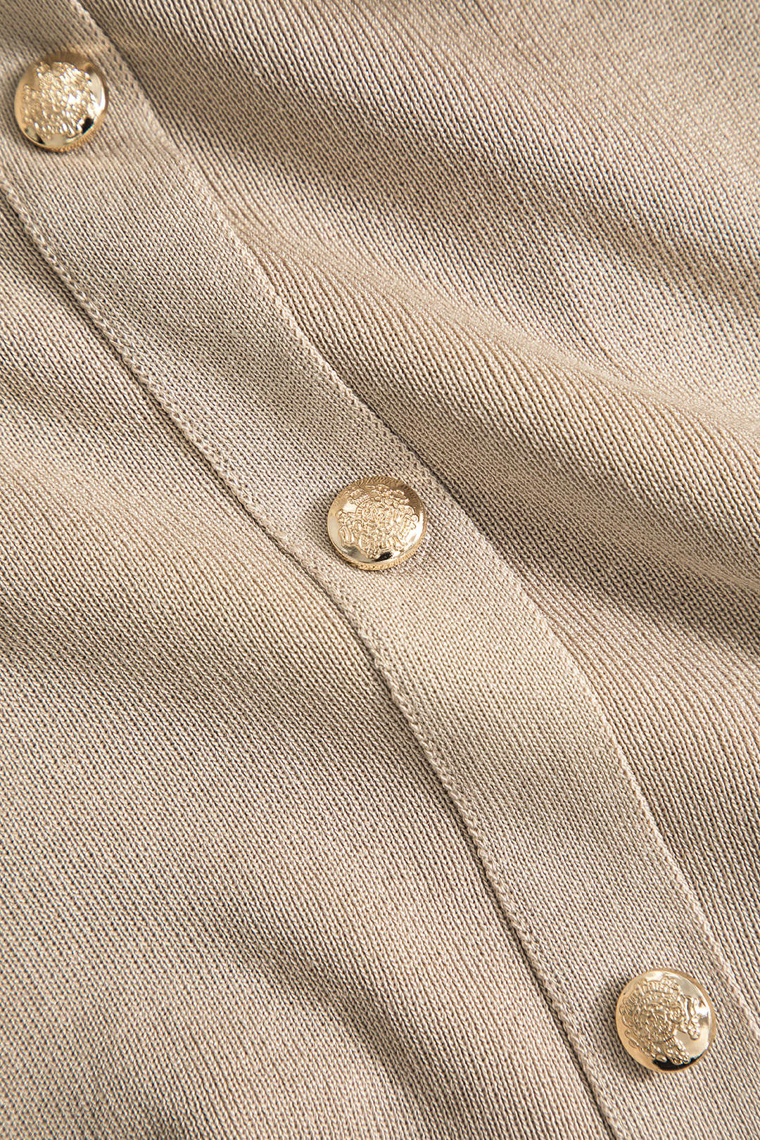 Maison Salvara | Cropped Button-Up Knit Top And Maxi Skirt Set