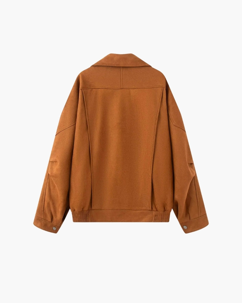 Maison Salvara™ | Vintage Suede Flow Jacket