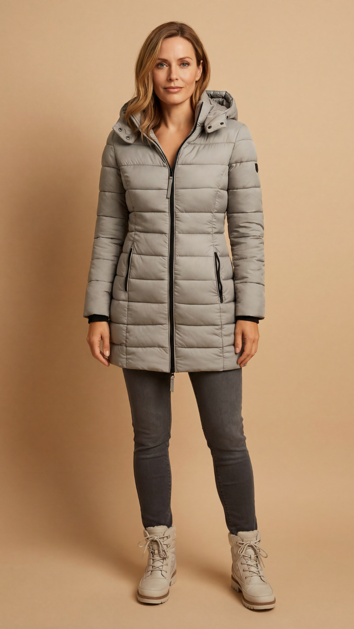 Middle Length Puffer Jacket