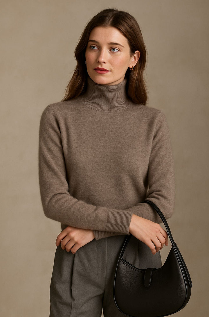 Cashmere Turtleneck Sweater