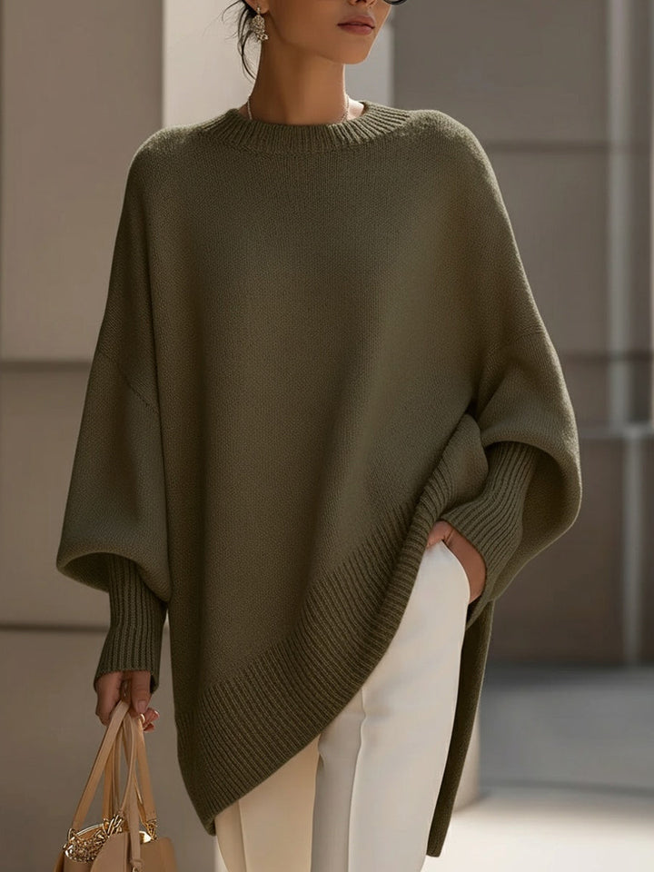 The Emilia Grace Knit Poncho