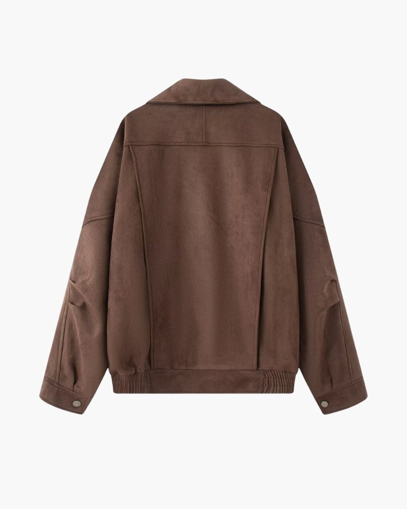 Maison Salvara™ | Vintage Suede Flow Jacket