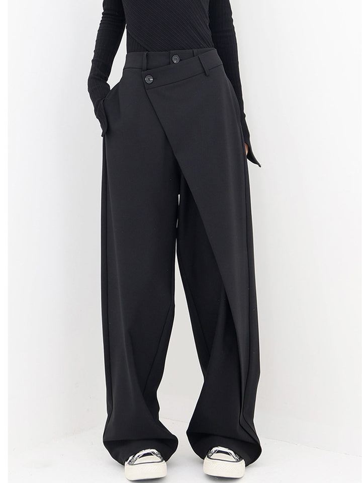 Maison Salvara™ | Asymmetrical Baggy Wide Leg Pants