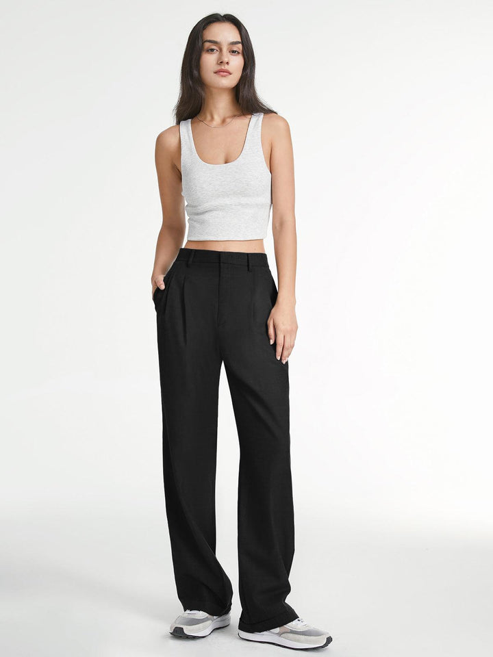 Maison Salvara™ | Straight Leg Dress Pants