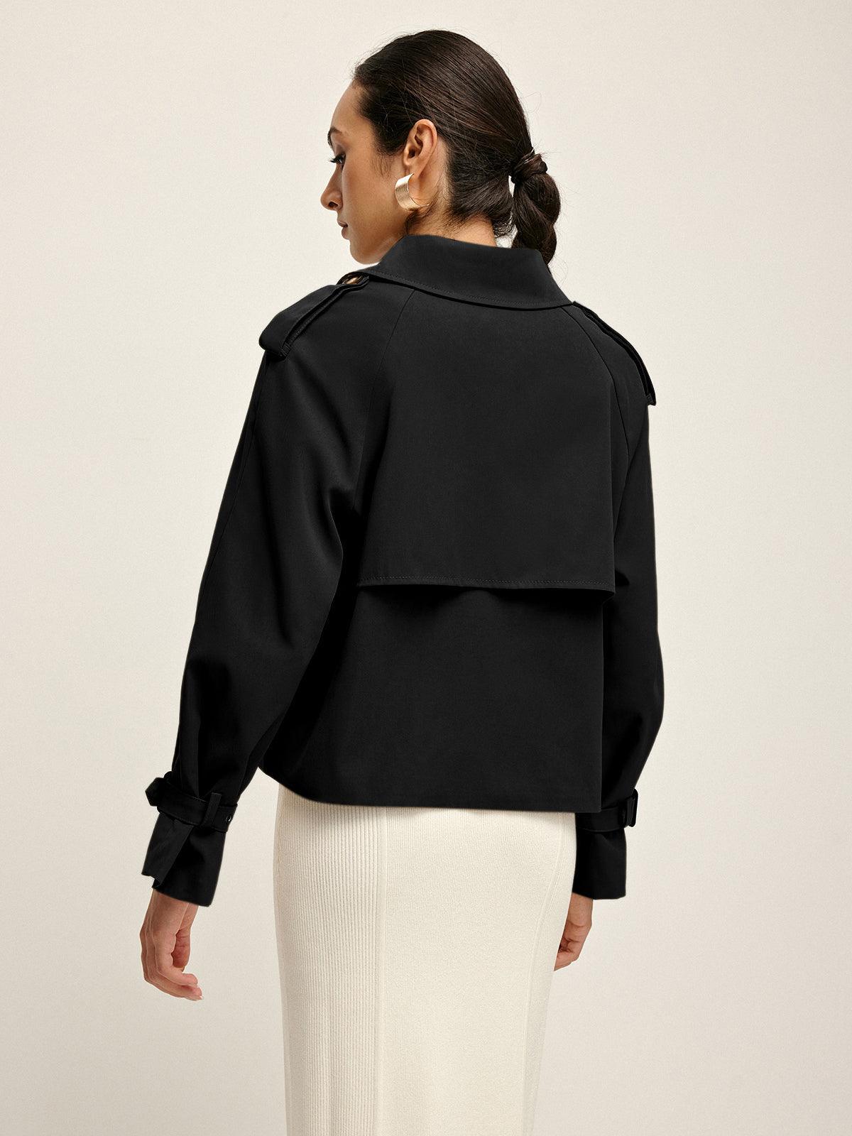 Maison Salvara™ | Breasted Lapel Trench Coat