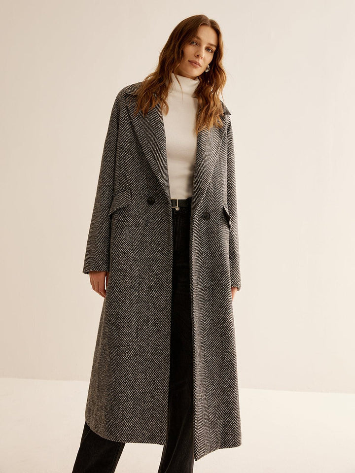 Maison Salvara™ | Long Trench Coat