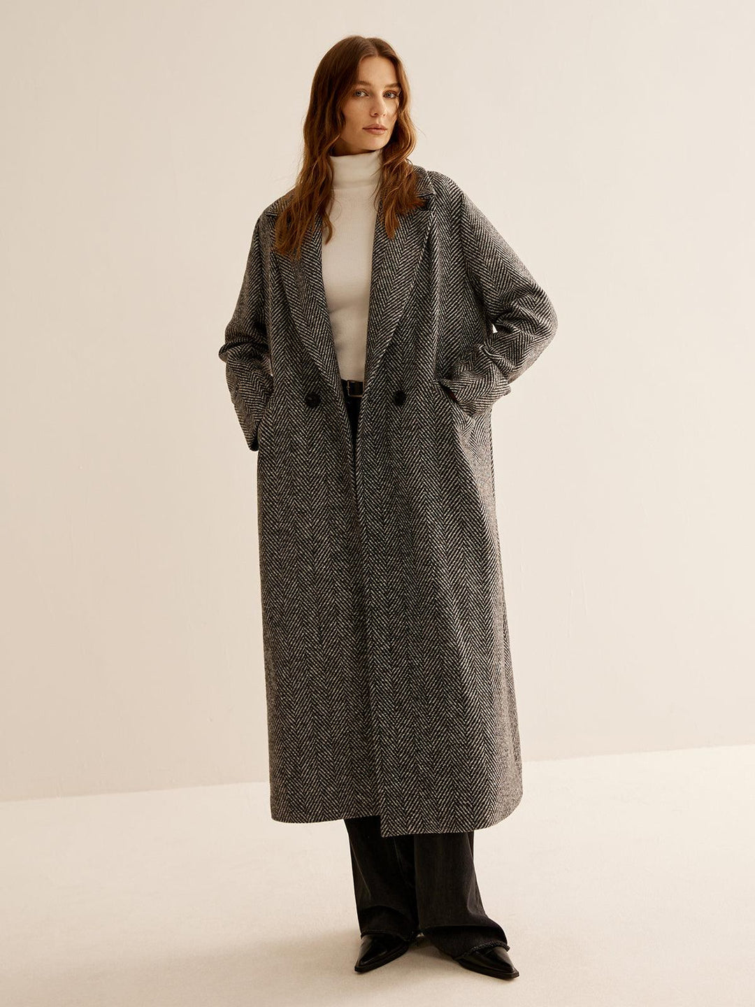 Maison Salvara™ | Long Trench Coat