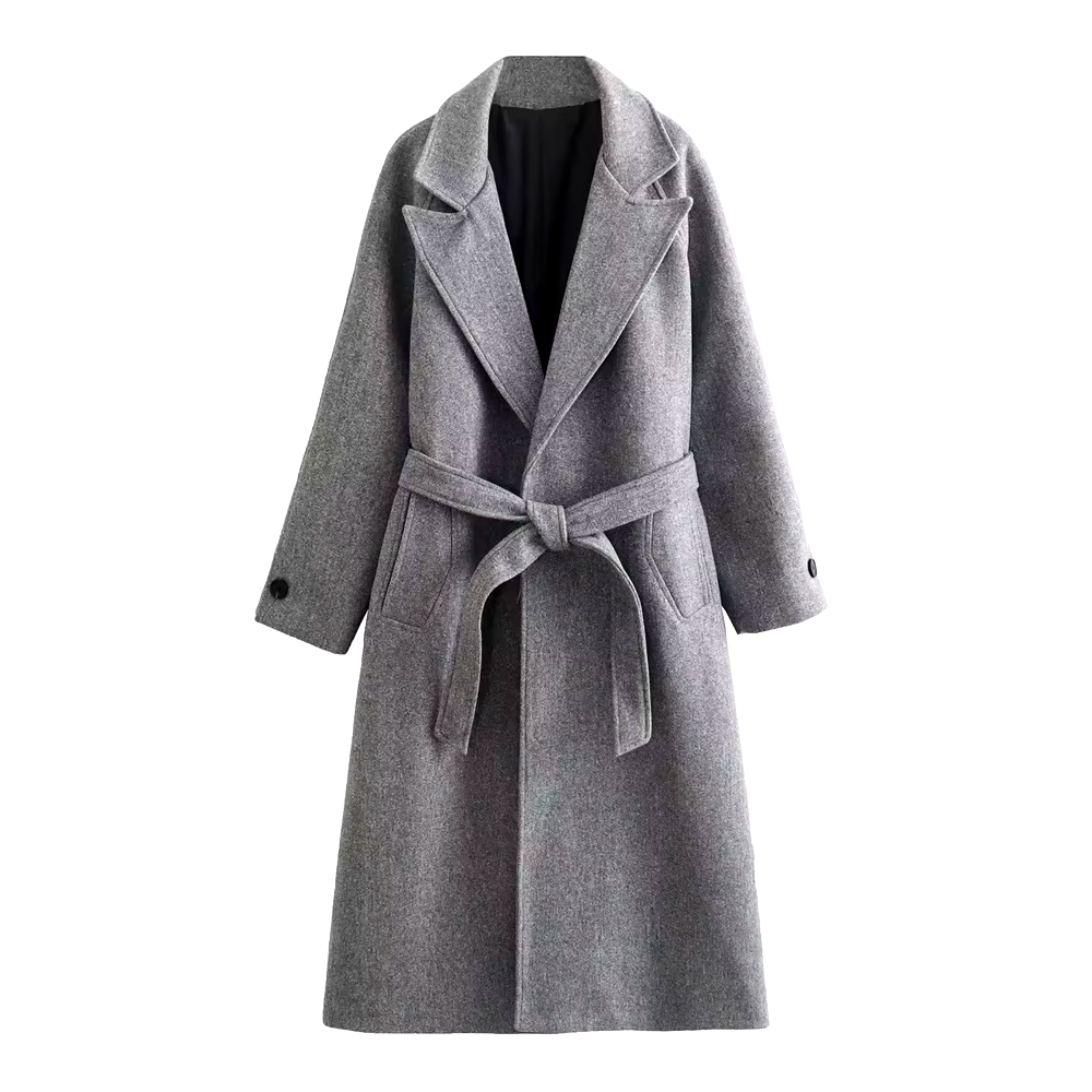 Maison Salvara™ | Belted Wool Coat