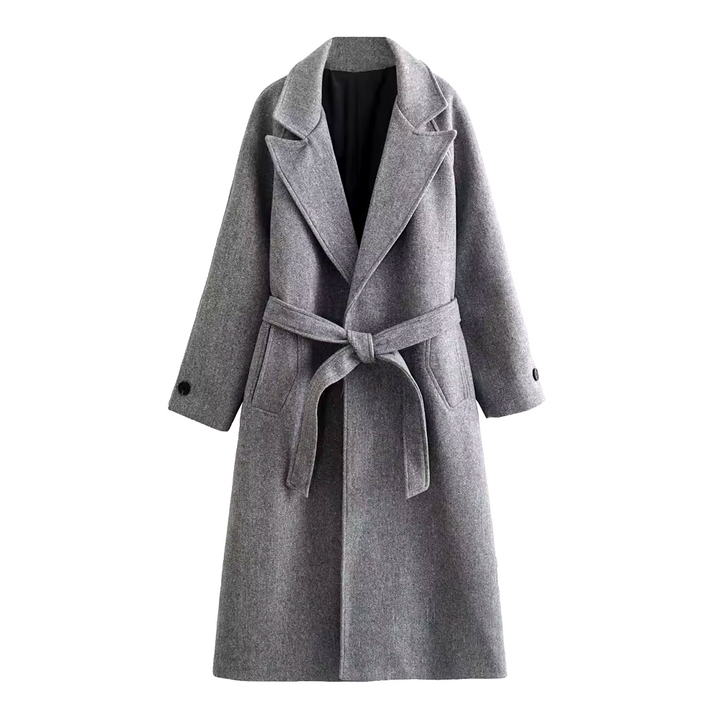 Maison Salvara™ | Belted Wool Coat