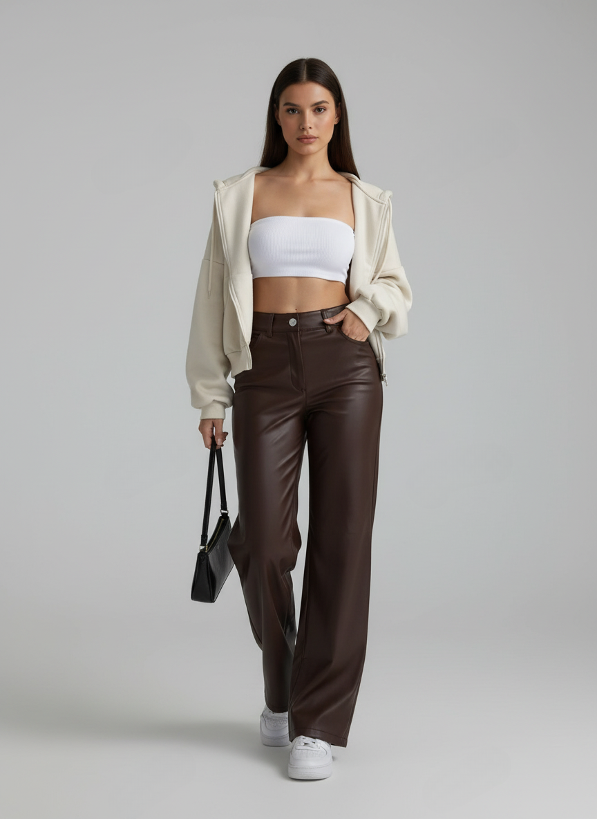 Maison Salvara™ | Mocha Classic Leather
