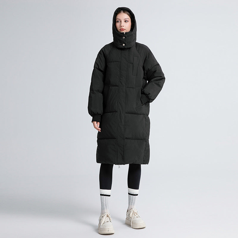 Maison Salvara™ - Classic Hooded Long Puffer Coat