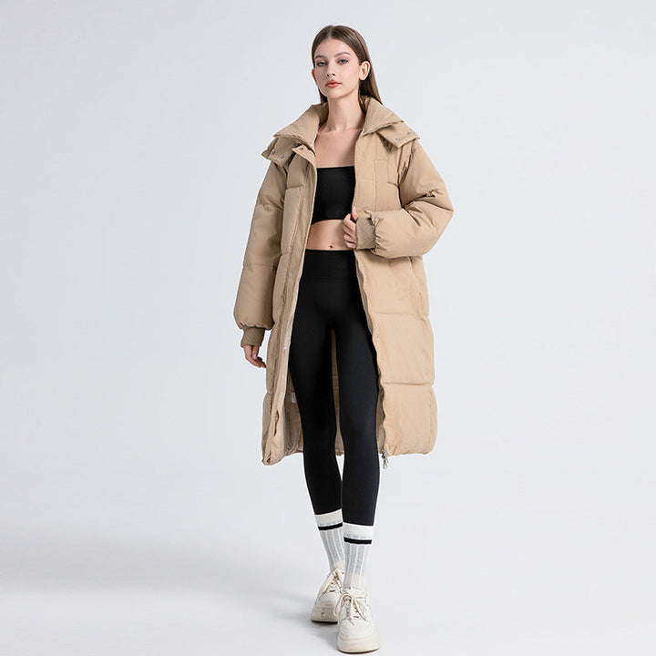 Maison Salvara™ - Classic Hooded Long Puffer Coat