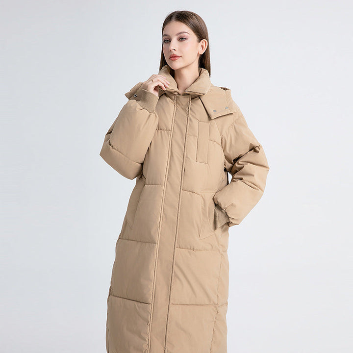 Maison Salvara™ - Classic Hooded Long Puffer Coat