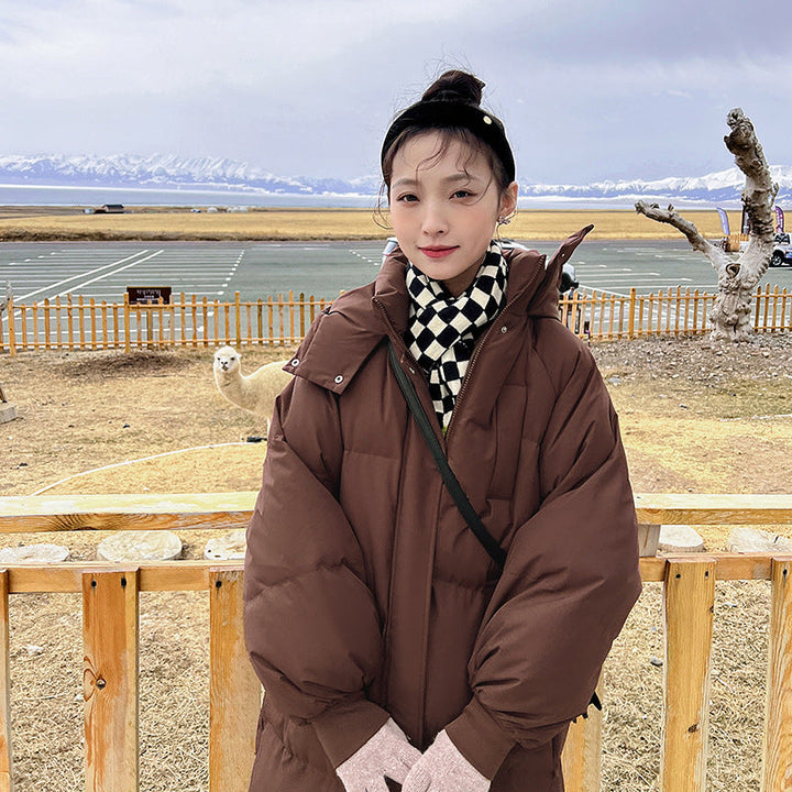 Maison Salvara™ - Classic Hooded Long Puffer Coat