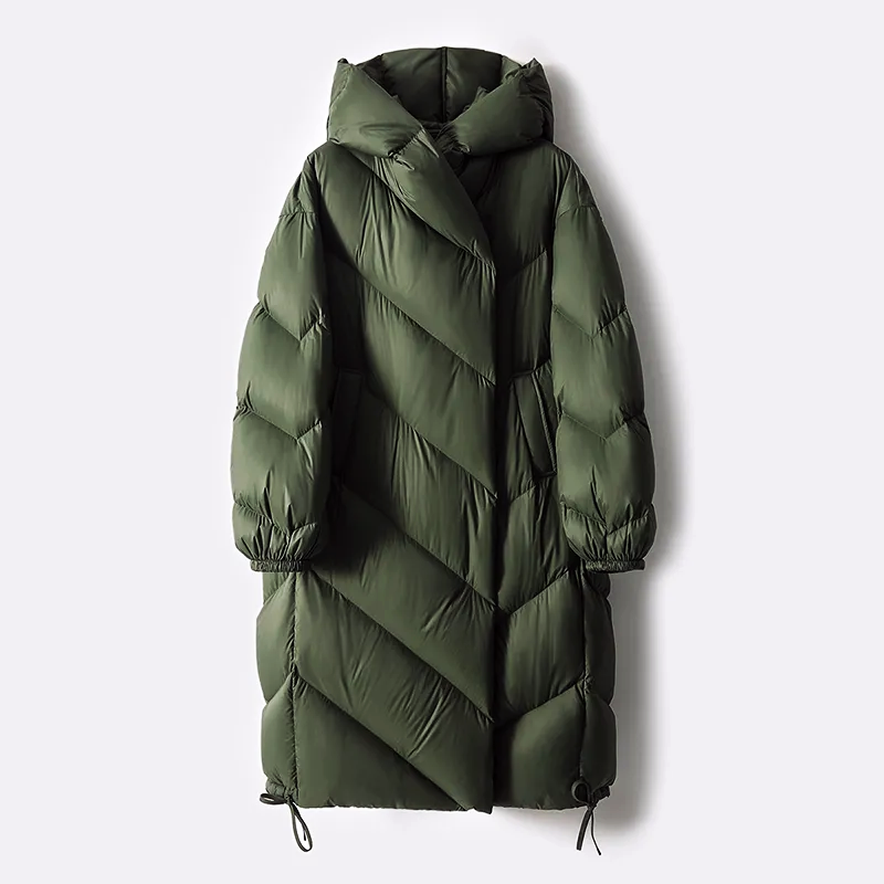 Maison Salvara™ | Mystique Down Long Puffer Jacket