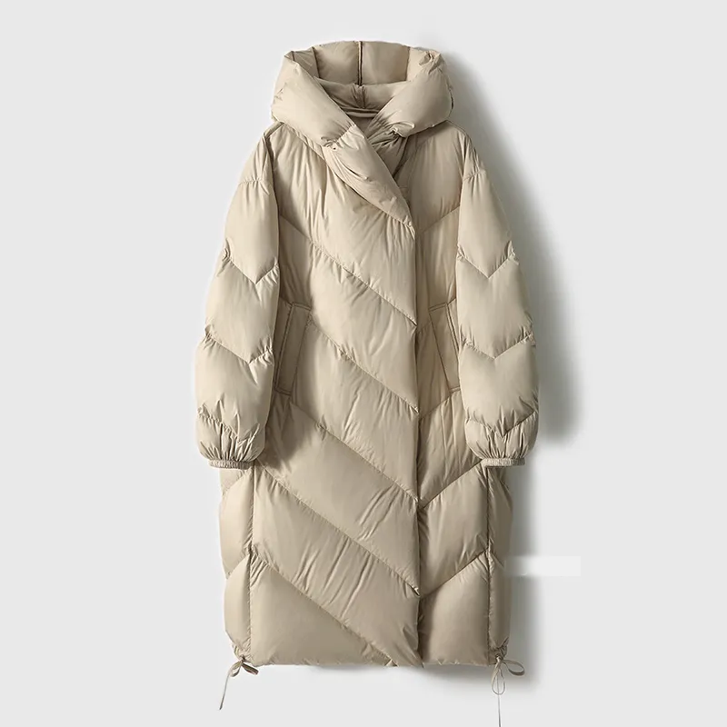 Maison Salvara™ | Mystique Down Long Puffer Jacket