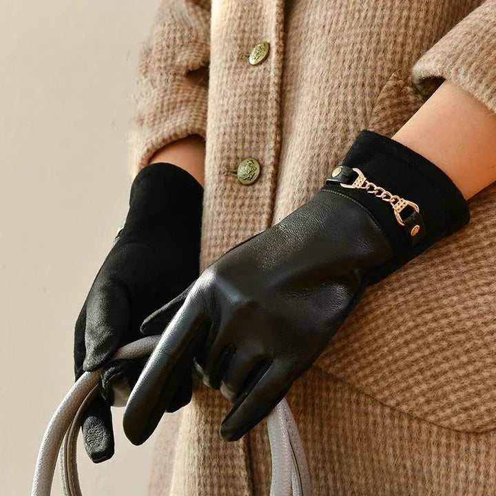Maison Salvara™ | Selene Leather Gloves
