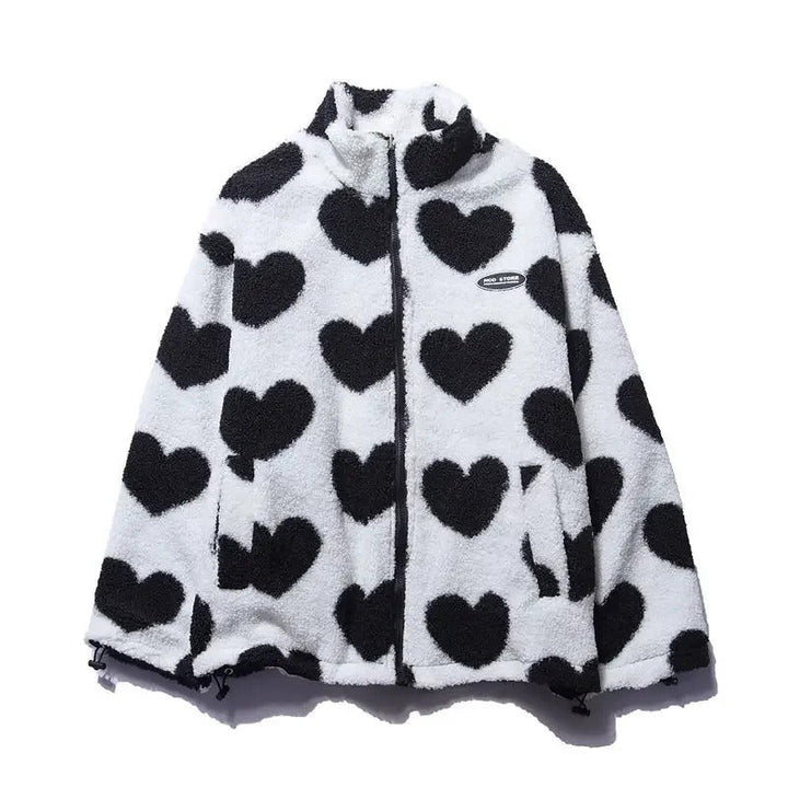 Elsie | Reversible Heart Jacket