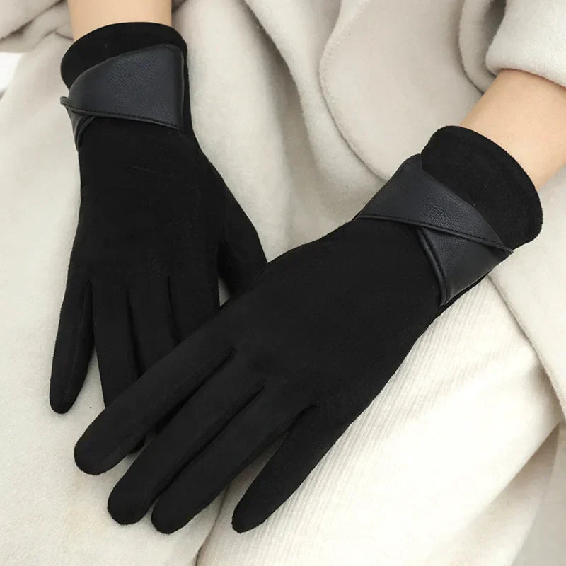 Maison Salvara™ | Livia Suede Gloves