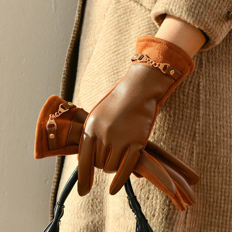 Maison Salvara™ | Selene Leather Gloves