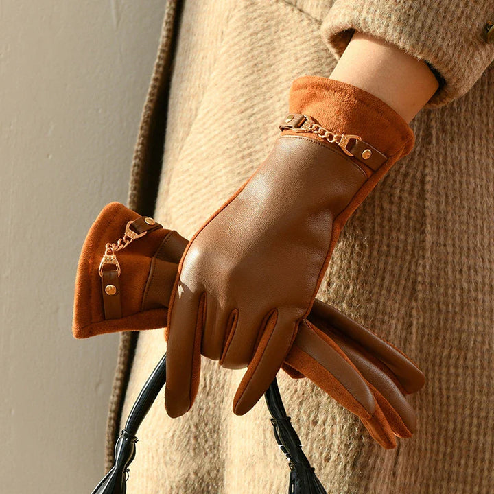 Maison Salvara™ | Selene Leather Gloves