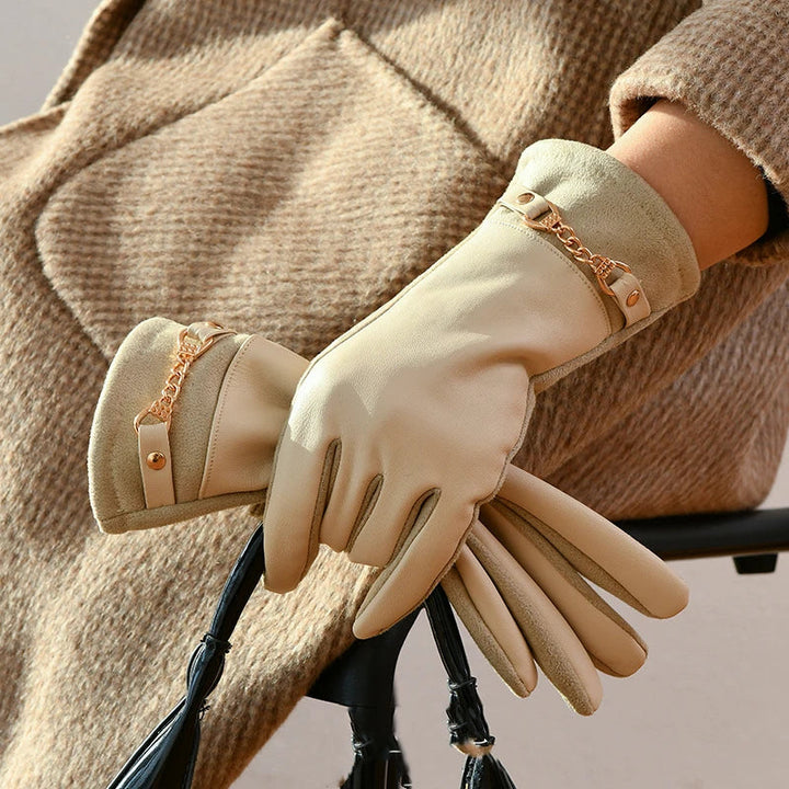 Maison Salvara™ | Selene Leather Gloves