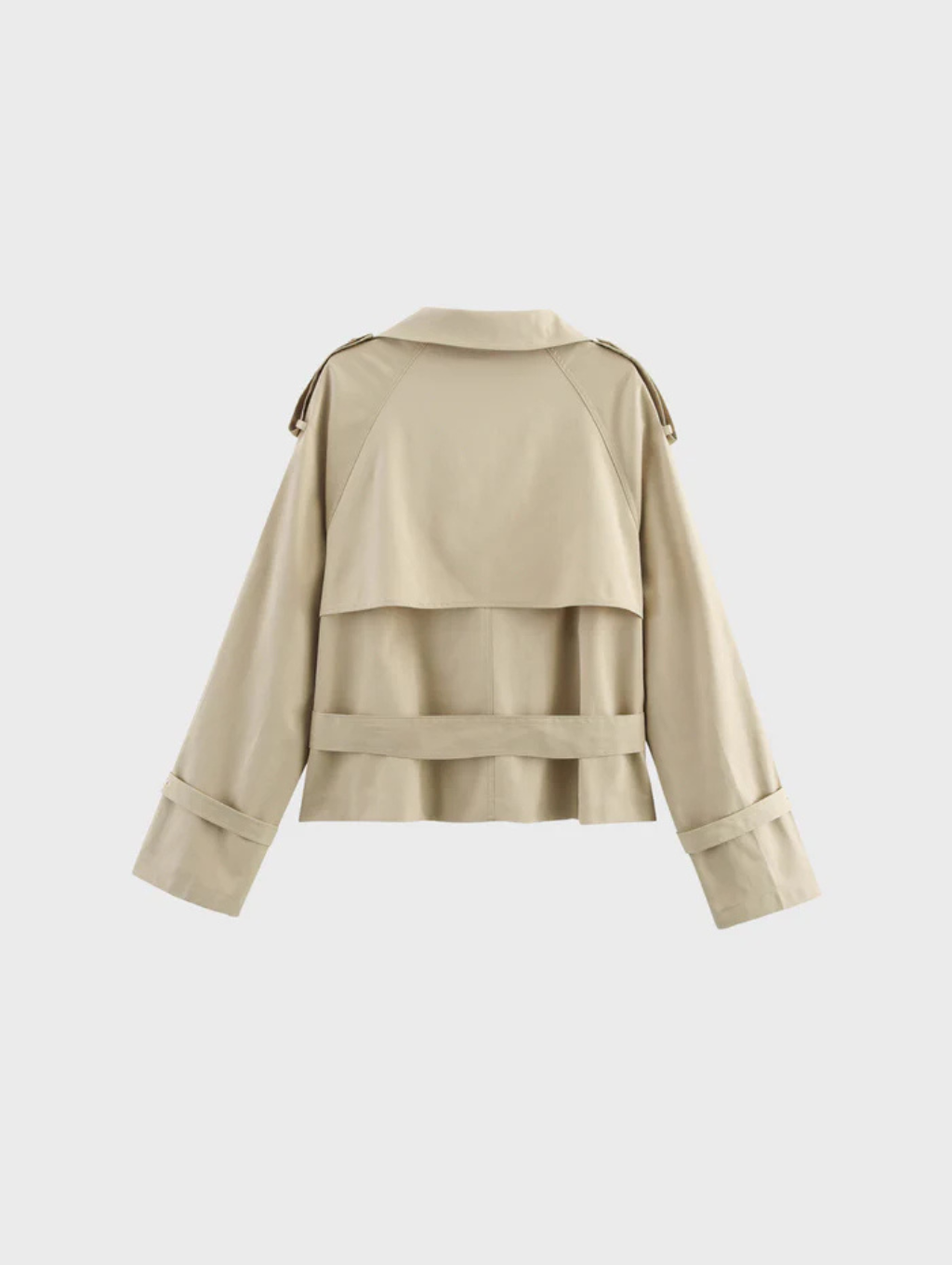 Maison Salvara™ | Crop Trench Coat