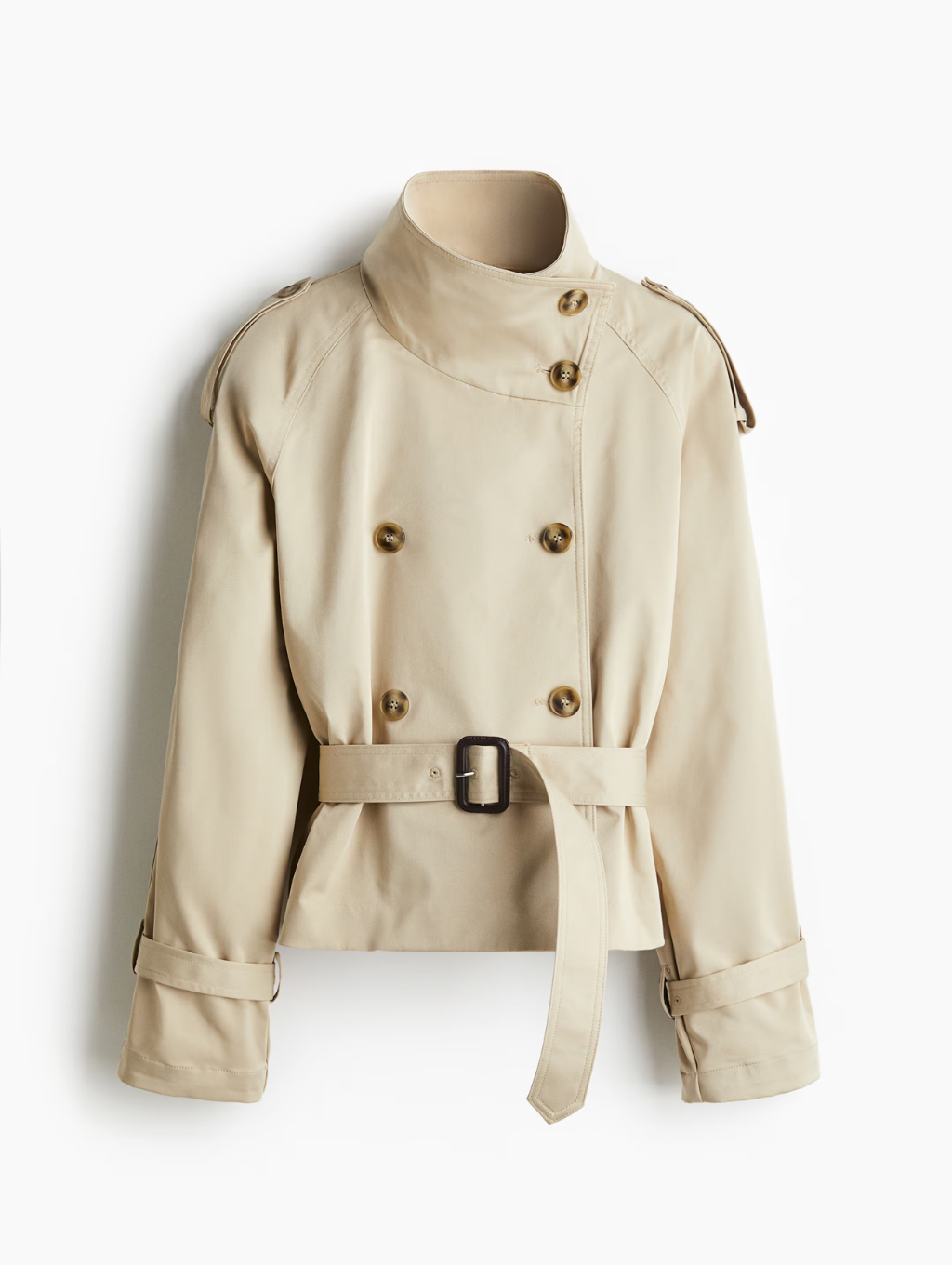 Maison Salvara™ | Crop Trench Coat
