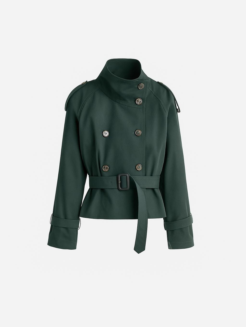 Maison Salvara™ | Crop Trench Coat