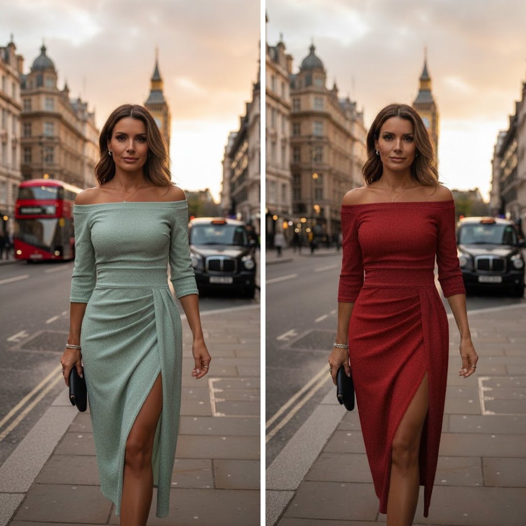 Chic halter maxi dress