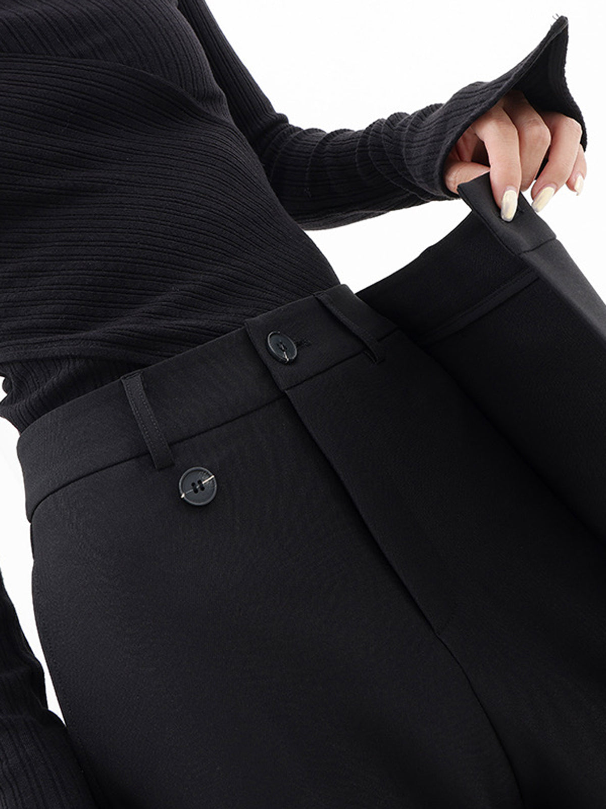 Maison Salvara™ | Asymmetrical Baggy Wide Leg Pants